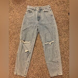 H&M mom jeans for women size 2.